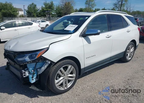 2019 Chevrolet Equinox Premier from USA, damaged, VIN 2GNAXYEX8K6156535